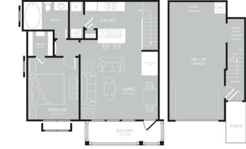 MOP A6T  floor plan at Villages of Magnolia, Magnolia, TX, 77354